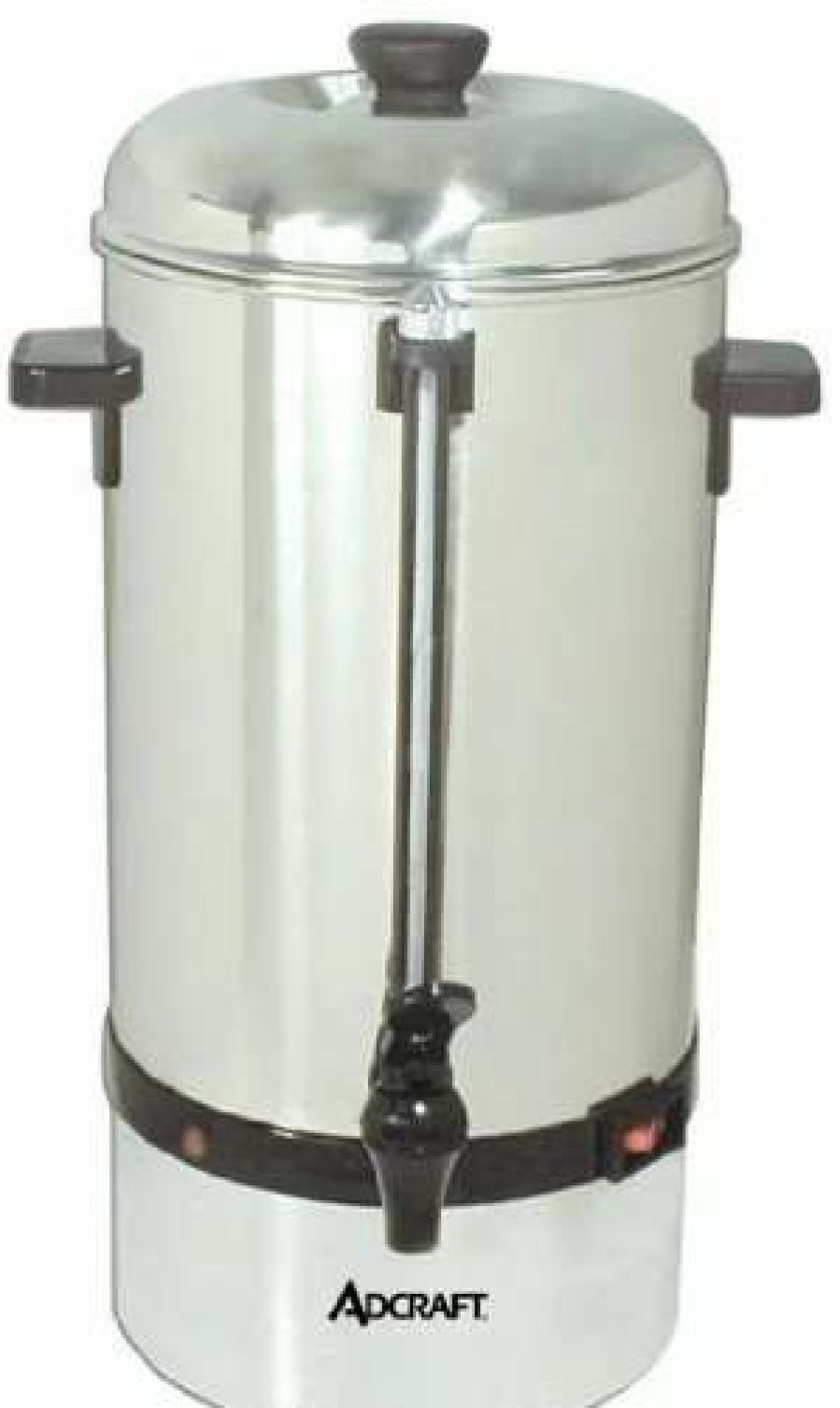 Beverage Equipment * | Commercial Coffee Urns Adcraft Cp-100 100 Cup Stainless Steel Coffee Percolator