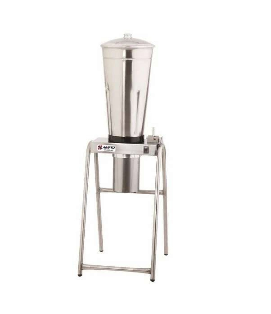 Commercial Blenders * | Food Blenders Ampto Ti25 Floor Model Commercial Blender, 6.6 Gallon