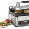 Countertop Cooking * | Panini Press Waring Wpg150 Commercial Compact Italian-Style Panini Grill