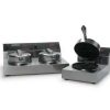 Countertop Cooking * | Waffle Makers Nemco 7000A-2S Silverstone Non-Stick Dual Waffle Maker 120V