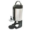 Buffet Dispensers * | Hot Beverage Dispensers Winco Sbd-1.5 Stainless Steel Beverage Dispenser With Brew-Thru Lid, Sight Glass & Removable Base 1.5 Gallon