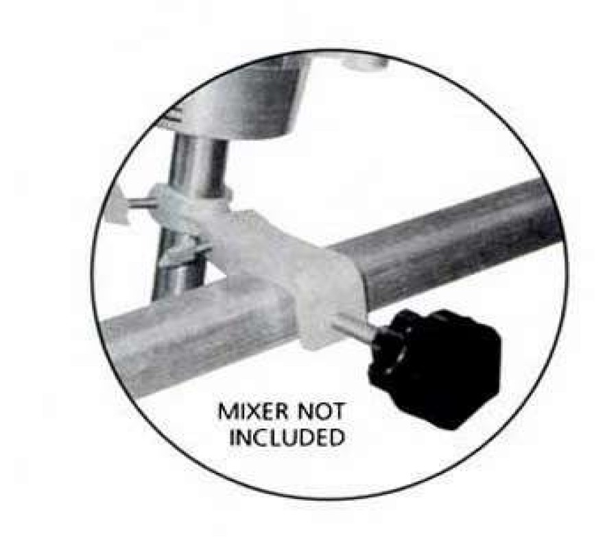 Commercial Blenders * | Blender Parts And Accessories Dynamic Sm006 Side-Mount Support Bracket For Master/Smx Mixers