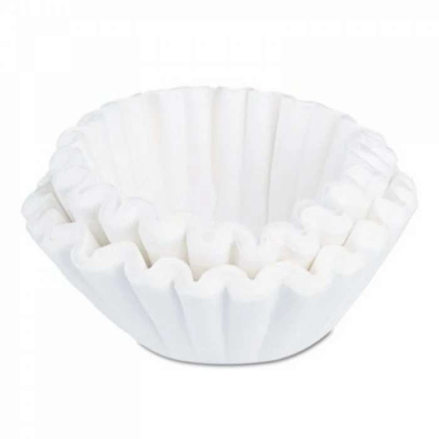 Beverage Equipment * | Bunn Coffee Filters Coffee Brewer Filters, 10-Cup Basket 1000/Carton