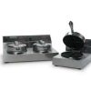 Countertop Cooking * | Waffle Makers Nemco 7000A-2S240 Silverstone Non-Stick Dual Waffle Maker 240V