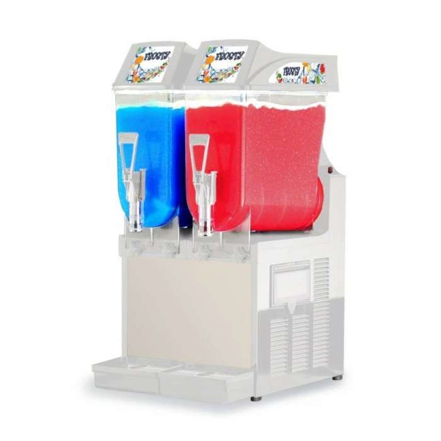 Beverage Equipment * | Frozen Drink Machines Ampto Gra-122 Granita Frozen Drink Machine, 2 Tanks, 3 Gallons