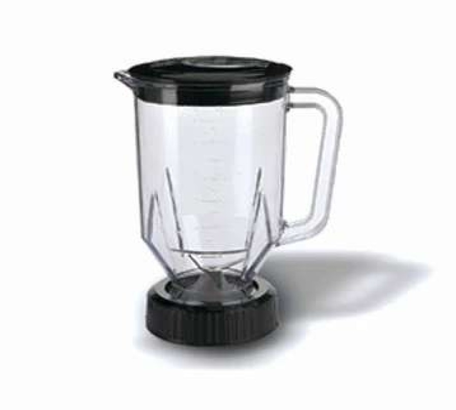 Commercial Blenders * | Blender Parts And Accessories Waring Cac29 Copolyester Blender Container With Blade And Lid 48 Oz.